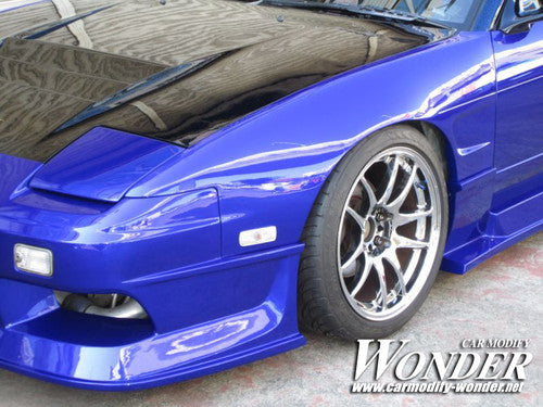 Car Modify Wonder SD Glare 30mm Front Fenders for 180SX (89-95 S13)