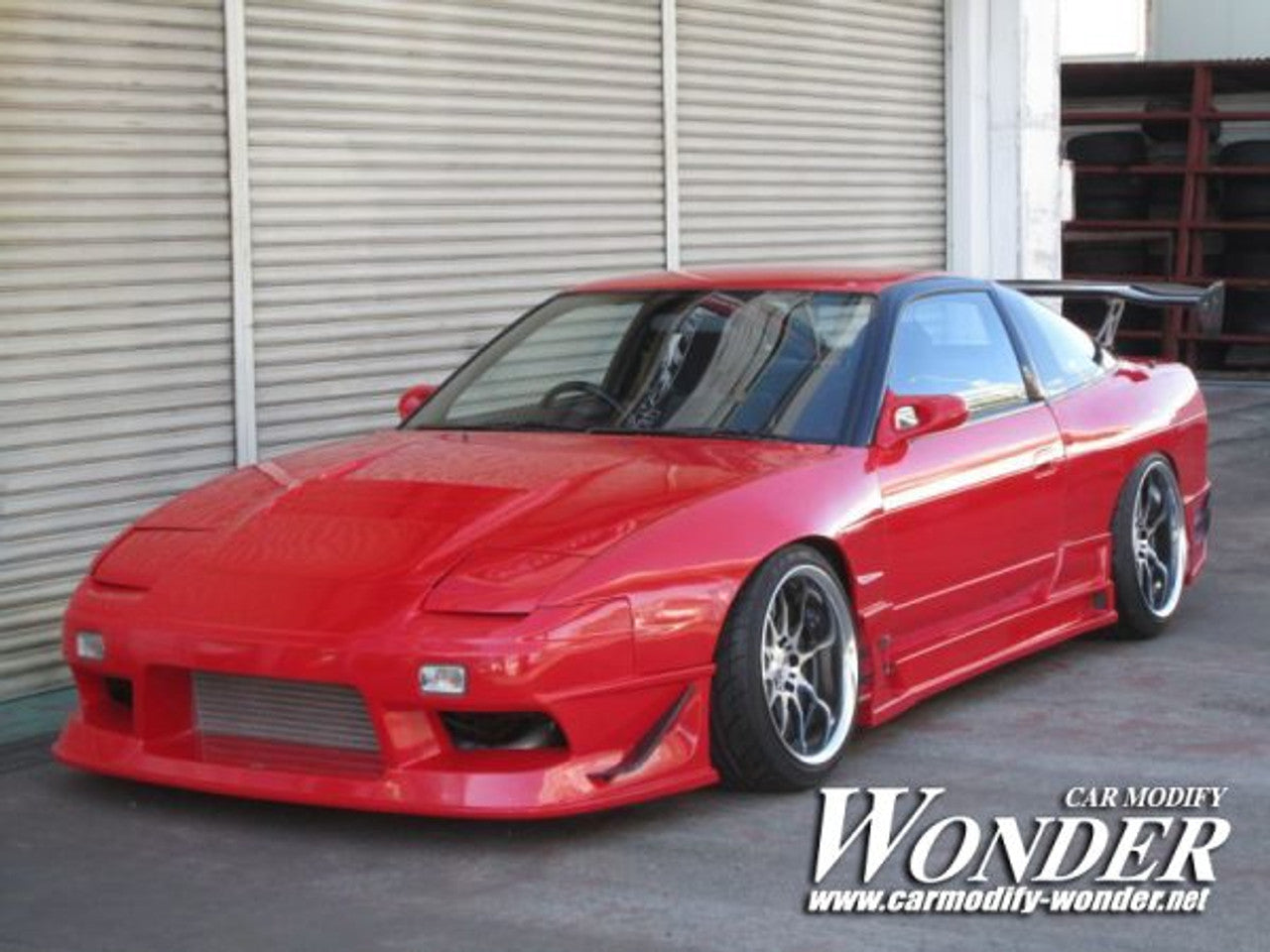 Car Modify Wonder SD Glare 50mm Front Fenders for 180SX (89-95 S13)