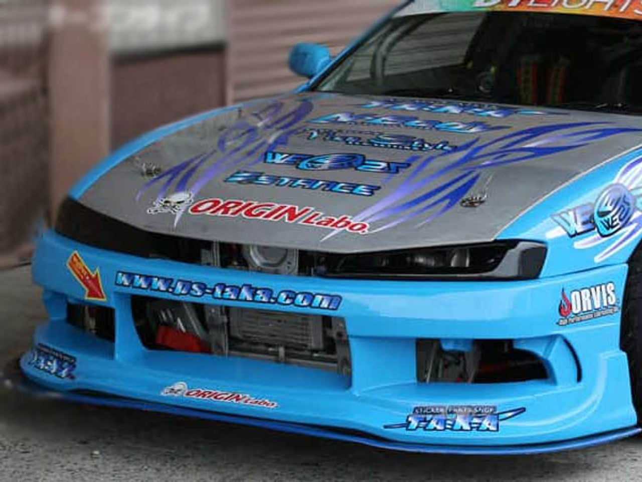 Origin Lab "Combat Eye" Headlight Replacement Panels for Kouki Silvia - Open Type (97-98 S14)