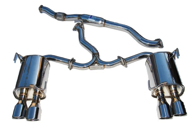 Invidia Q300 Quad Rolled S.S.Tips Cat-back Exhaust for Subaru WRX/STI GRB/GVB (2011-2014)