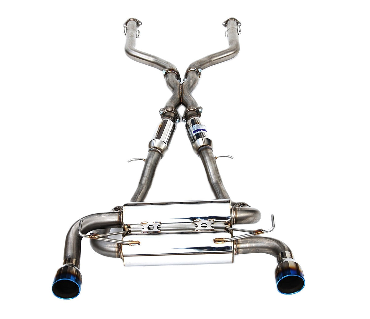 Invidia New Gemini Rolled Titanium tip Cat-back Exhaust for Nissan Z RZ34 (2022+)