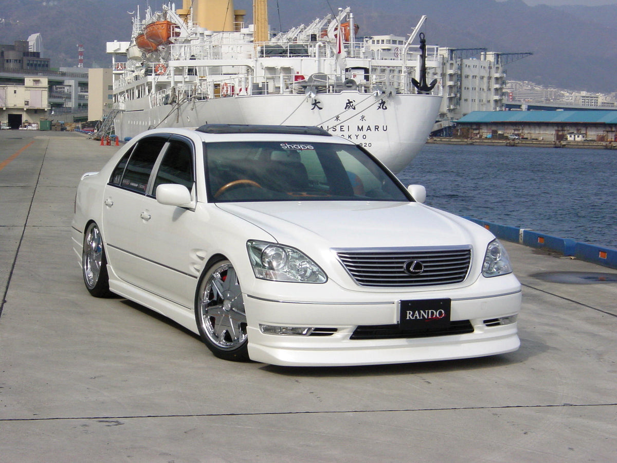 Aero Tech Japan RANDO Style Front Half Spoiler for Toyota Celsior UCF30/UCF31 (Late) (2003–2006)