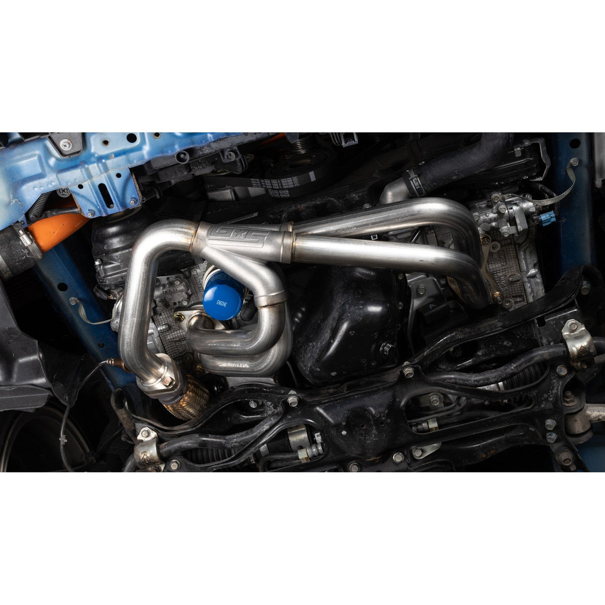 GrimmSpeed Unequal Length Header - 2004-21 Subaru STI, 2002-14 Subaru WRX for Subaru WRX/STI GDB/GRB/GVB/VAB (2002-2021)