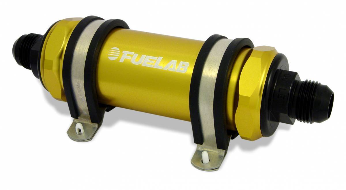 Fuelab 12AN 100-Micron Ling In-Line Fuel Filter