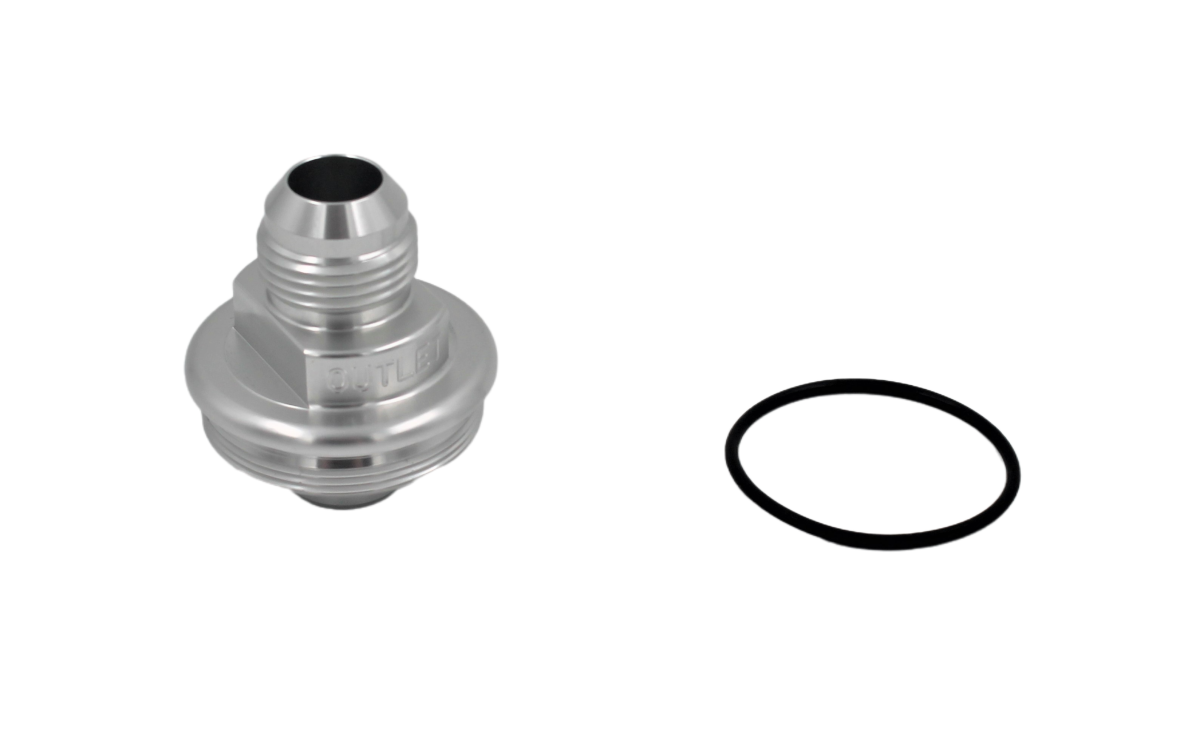 Fuelab 12AN CLEAR Fuel Filter Outlet Cap
