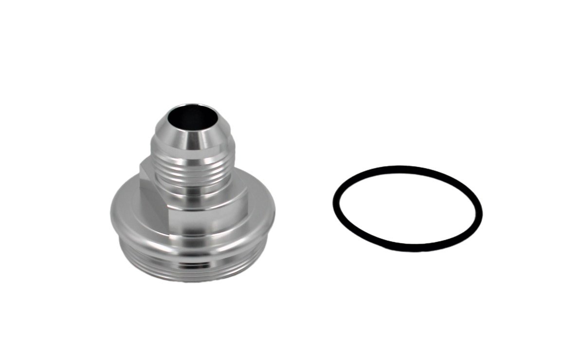 Fuelab 12AN CLEAR Fuel Filter Inlet Cap