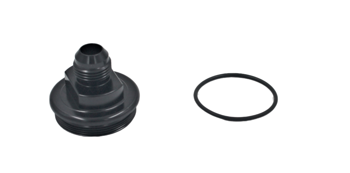 Fuelab 10AN BLACK Fuel Filter Inlet Cap