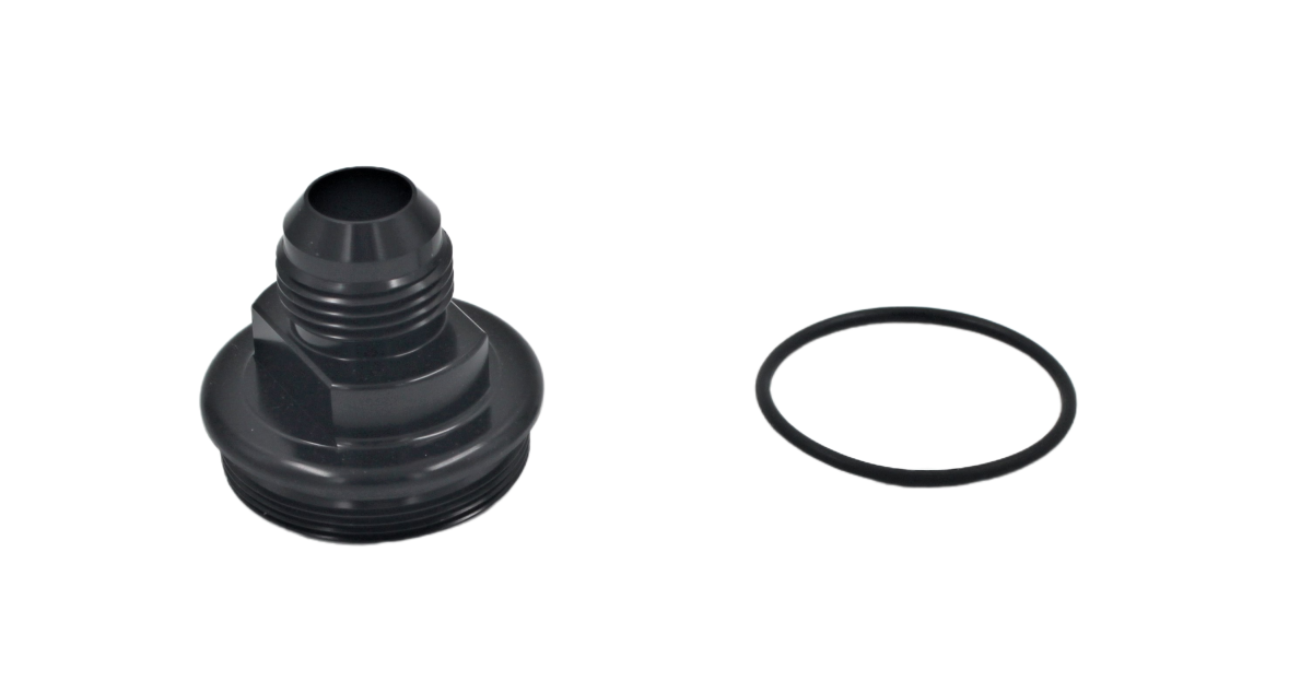 Fuelab 12AN BLACK Fuel Filter Inlet Cap