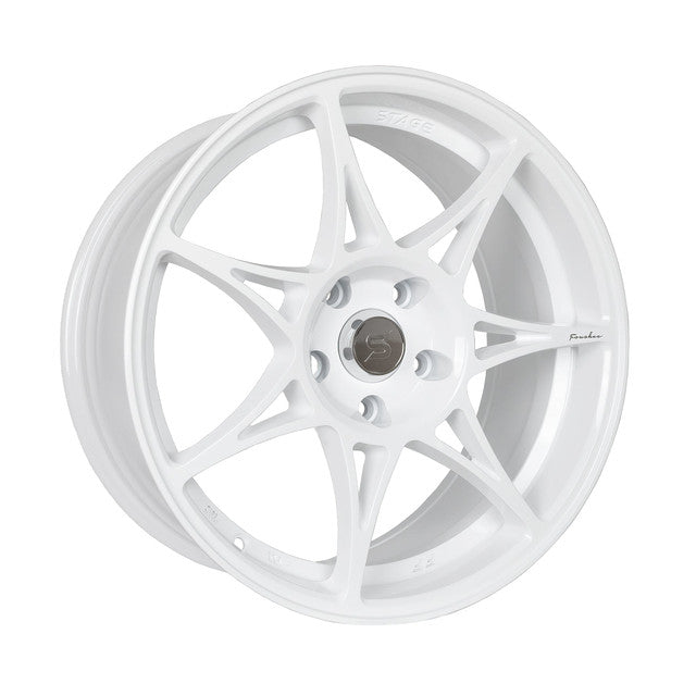 Stage Wheels Foushee 18x8.5 +35mm 5x100 CB: 73 Color - White