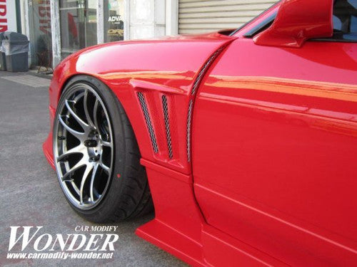 Car Modify Wonder GT Glare 30mm Front Fenders for 180SX (89-95 S13)