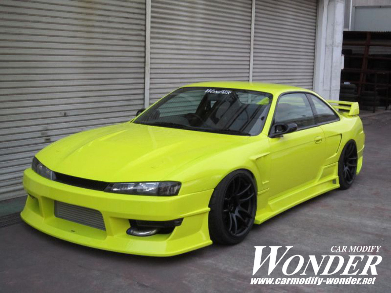 Car Modify Wonder Glare Full Aero Kit for Kouki (96-98 S14)