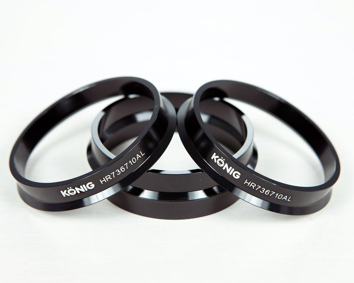 Konig HUB RING - ALUMINUM SET (4PCS) - 73.1MM O.D. / 67.1MM