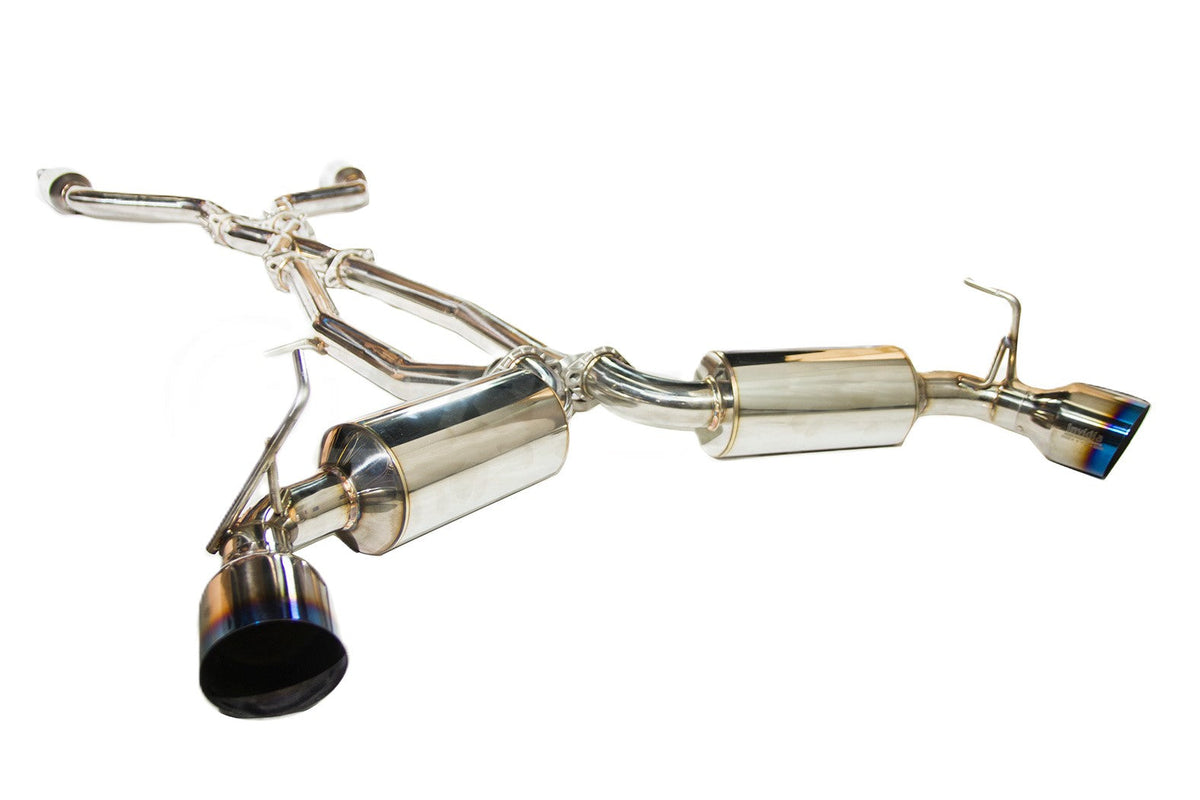 Invidia Dual N1 GT Titanium Tips Cat-back Exhaust for Nissan 370Z Z34 (2009-2021)