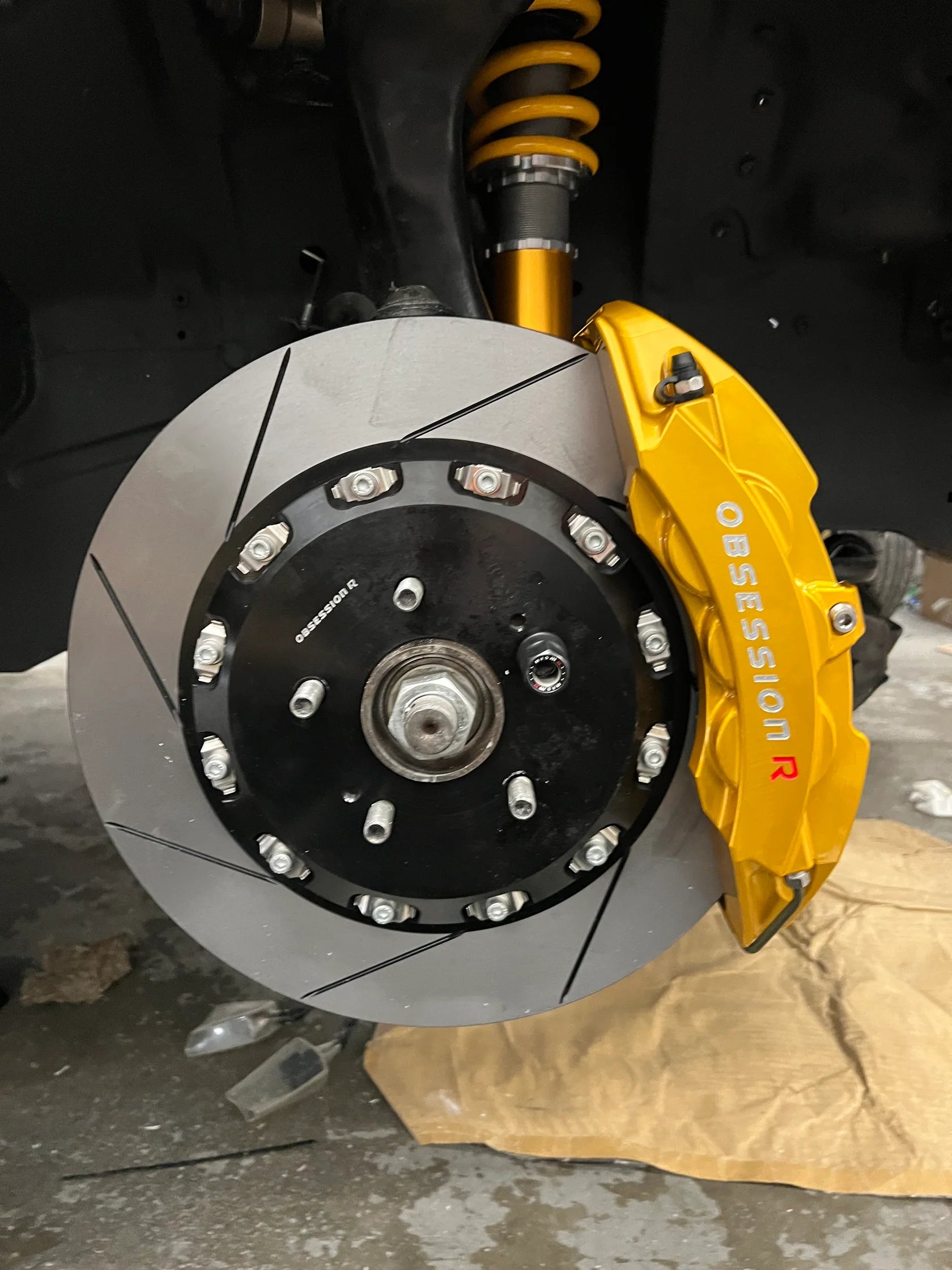 Obsession R USA - GT6 6 POT 355mm 2 Piece Rotor Front Big Brake Kit - NISSAN SKYLINE R32 / R33/ R34 GT-R Regular price$2,399.99 USD