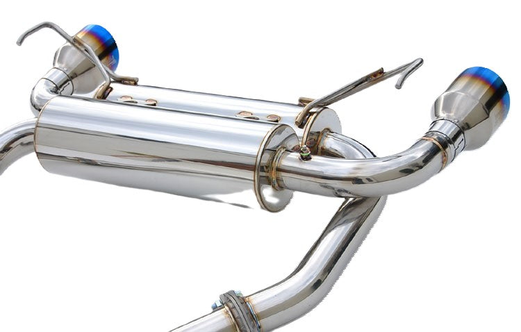 Invidia Gemini Single Layer Titanium tip Cat-back Exhaust for Infiniti G35 V35 (2003-2007)