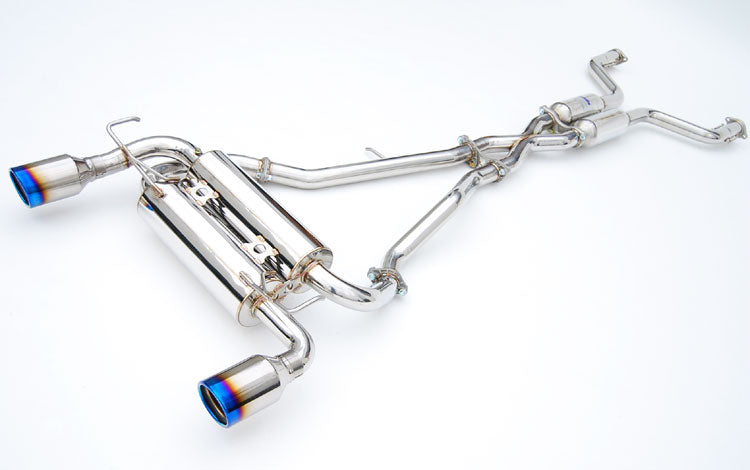 Invidia Gemini Rolled Titanium tip Cat-back Exhaust for Infiniti G37 V36 (2007-2013)