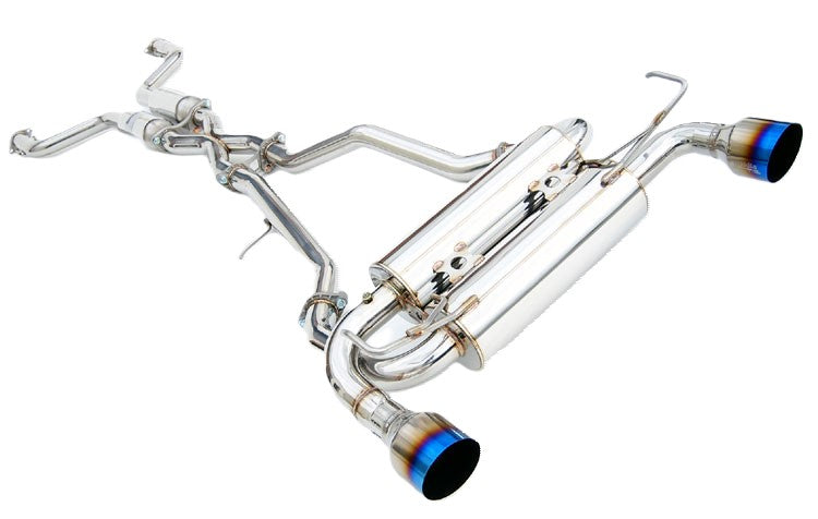 Invidia Gemini Single Layer Titanium tip Cat-back Exhaust for Nissan 350Z Z33 (2002-2008)