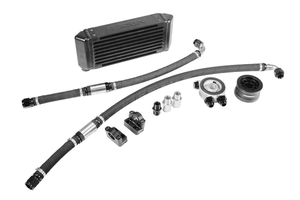 Perrin Performance Oil Cooler Full Kit, Top Mount for Subaru WRX/STI VAB/VB (2015+)