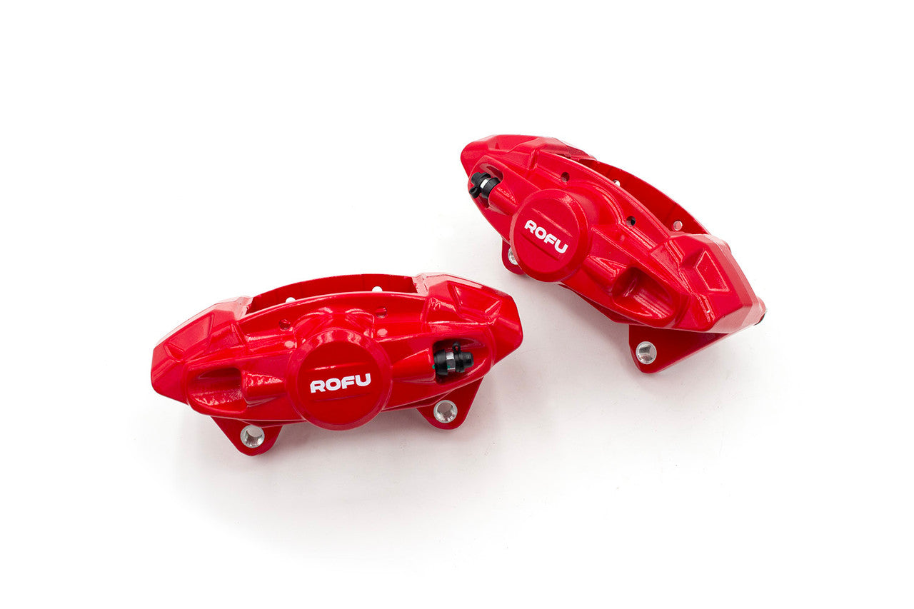 ROFU - Z34 Front and Rear Brake Calipers, Rotors, and Pads Kit - Nissan 370Z Sport
