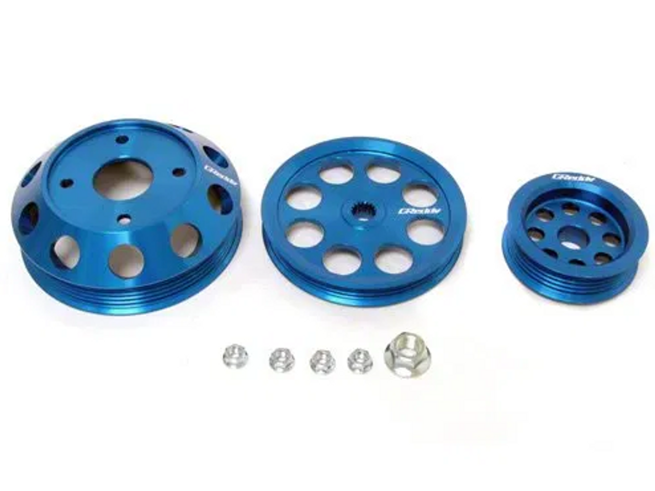 GReddy Lightweight Aluminum Pulley Kit for Notch-Top SR20DET (95-02 S14/15)