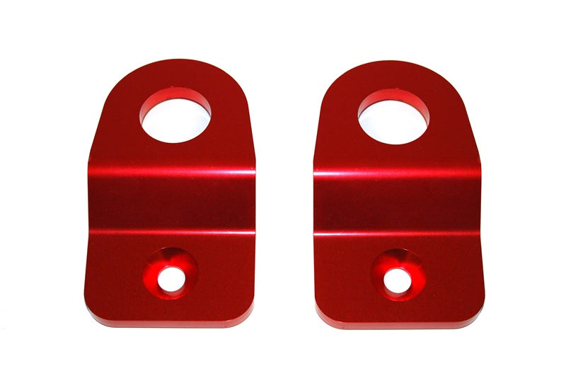 Torque Solution Subaru Radiator Stay Bracket (RED): Subaru Impreza 08-14, WRX / STi 08-21, Legacy 2005-2009 for Subaru WRX/STI GRB/GVB (2005-2021)
