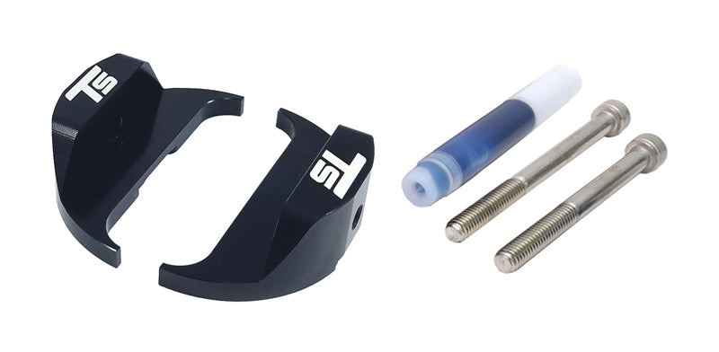 Torque Solution Steering Damper Lockdown: Subaru Impreza / WRX / Legacy & GT / Forester for Subaru WRX/STI GDB/GRB/GVB/VAB