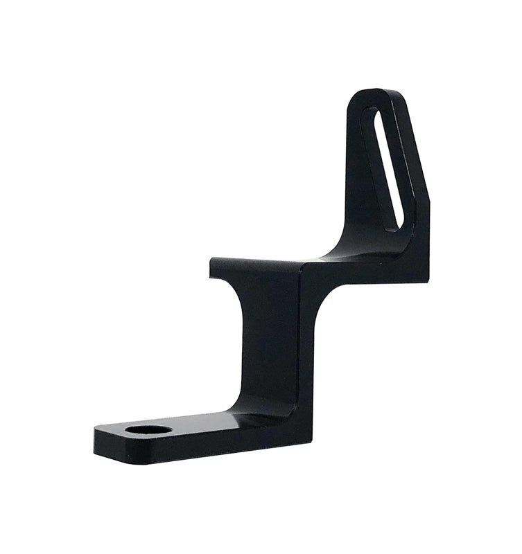 Torque Solution Reversed Intake Manifold Alternator Relocation Bracket (Black): Subaru WRX 02-14, STI 04-18, FXT, LGT, EJ20, EJ25 for Subaru WRX/STI GDB/GRB/GVB (2002-2018)