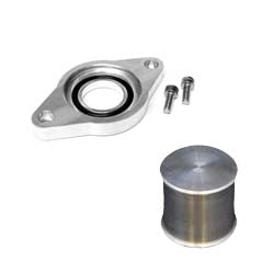 Torque Solution HKS Blow Off Valve Adapter w/ Plug: Subaru WRX 2008-2014 & Legacy GT 05-09 for Subaru WRX/STI GRB/GVB (2005-2014)