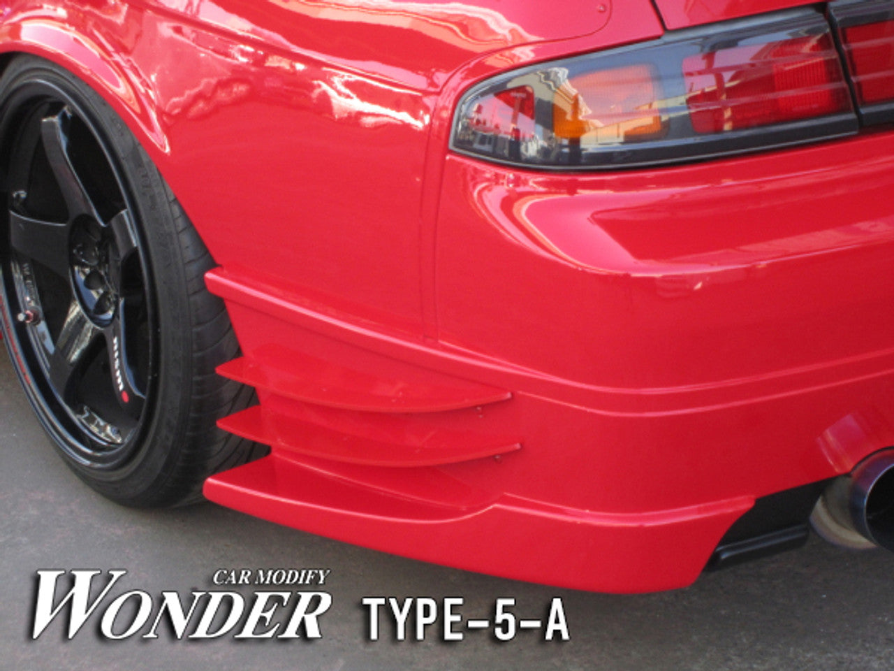 Car Modify Wonder Rear Bumper Option Type 5A (89-02 S13/14/15)