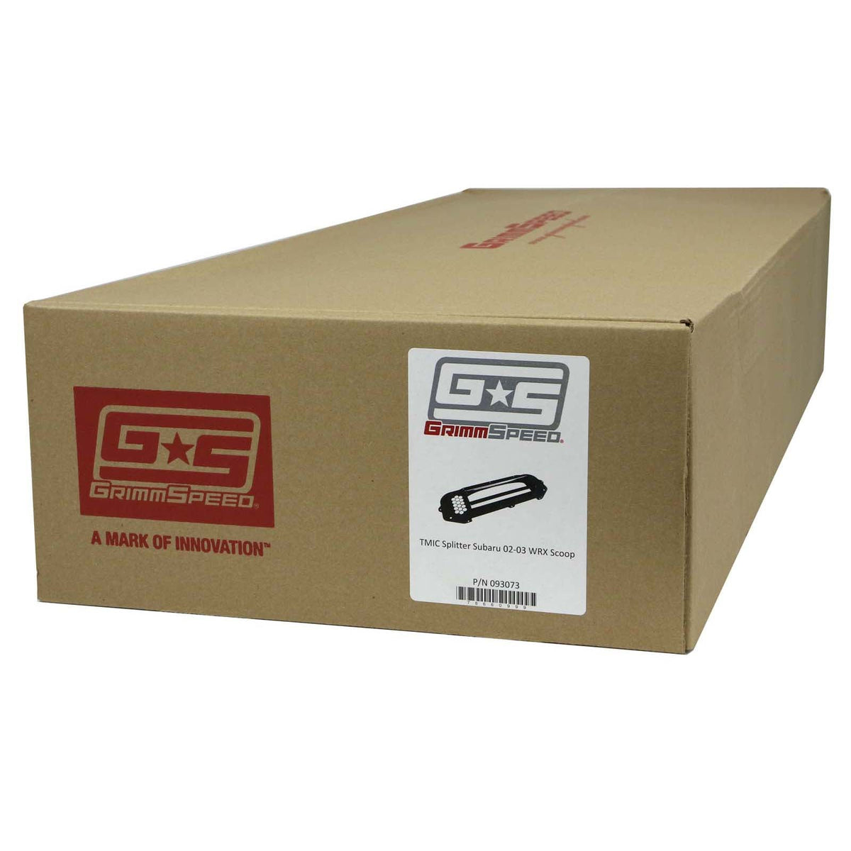 GrimmSpeed Top Mount Intercooler Splitter - 2002-03 Subaru WRX for Subaru WRX/STI GDB (2002-2003)