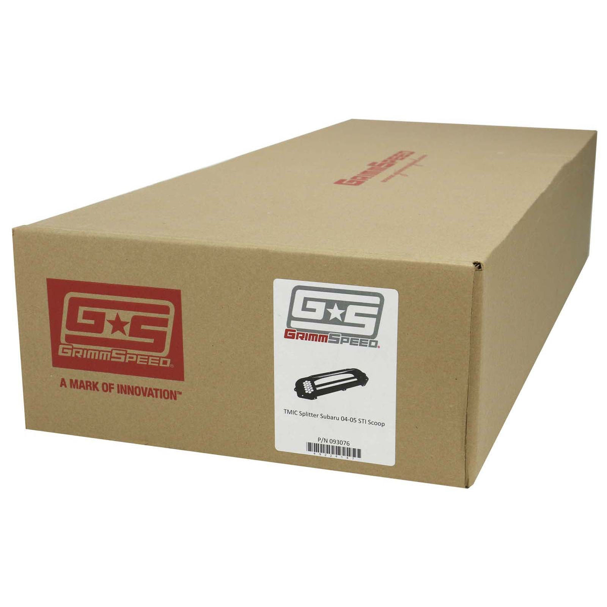 GrimmSpeed Top Mount Intercooler Splitter - 2004-05 Subaru STI for Subaru WRX/STI GDB (2004-2005)