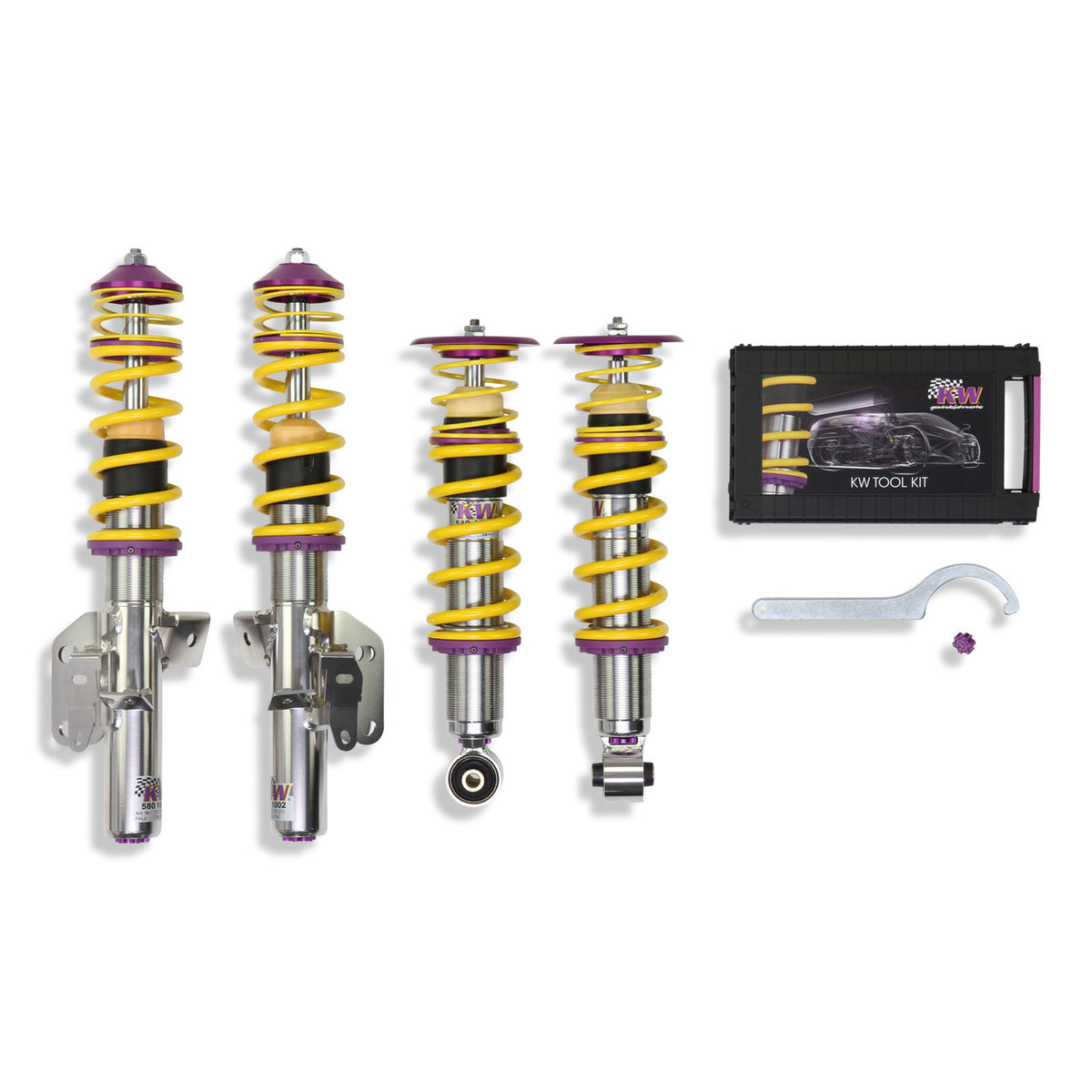 KW Coilover Kit V3 35258004 for Toyota/Subaru 86/FR-S/GR86 ZN6/ZN8 (2013-2026)