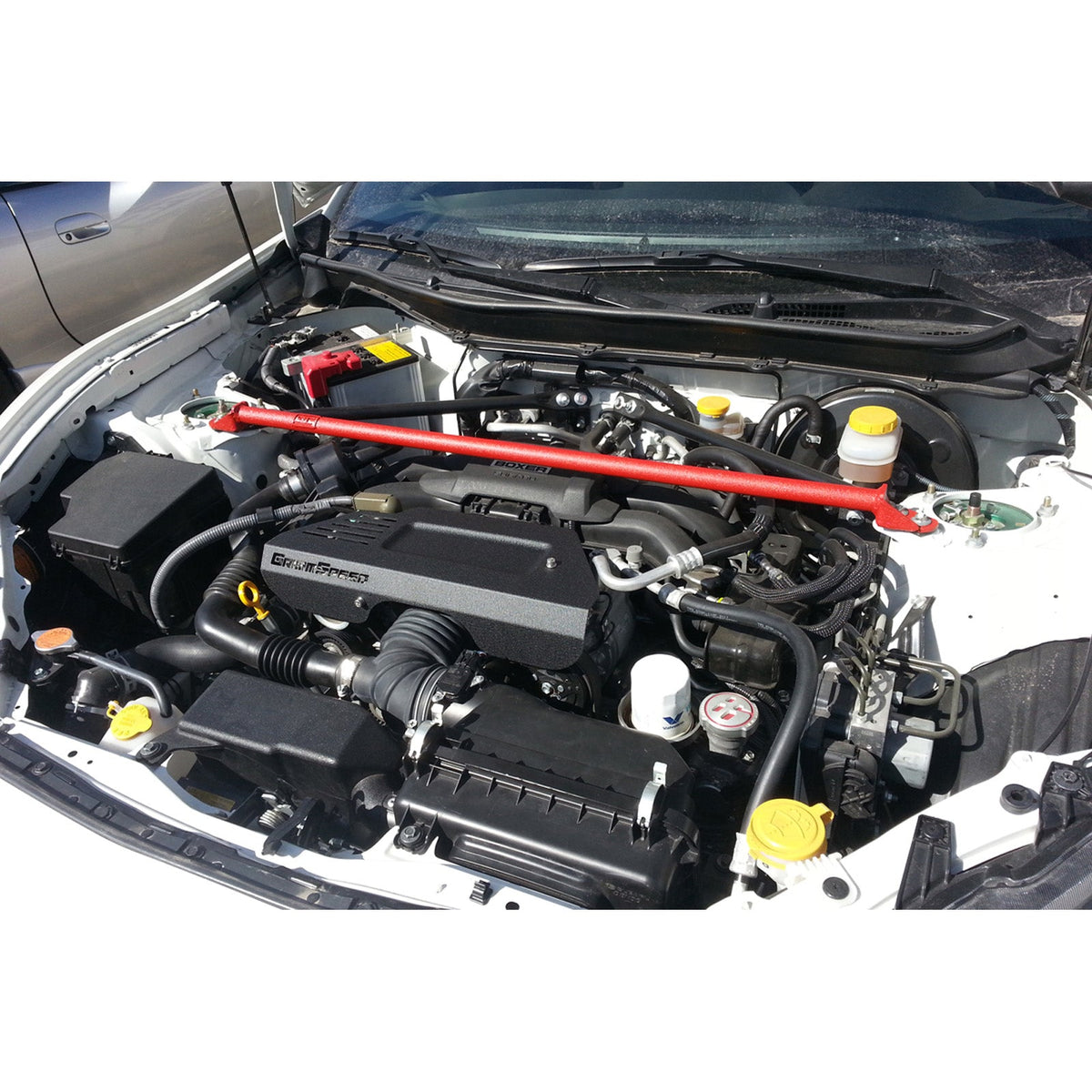 GrimmSpeed Pulley Cover with Tool Tray - 2013-21 Subaru BRZ, 2013-16 Scion FRS, 2017-21 Toyota GT86 for Subaru/Toyota BRZ/86 ZN6 (2013-2021)