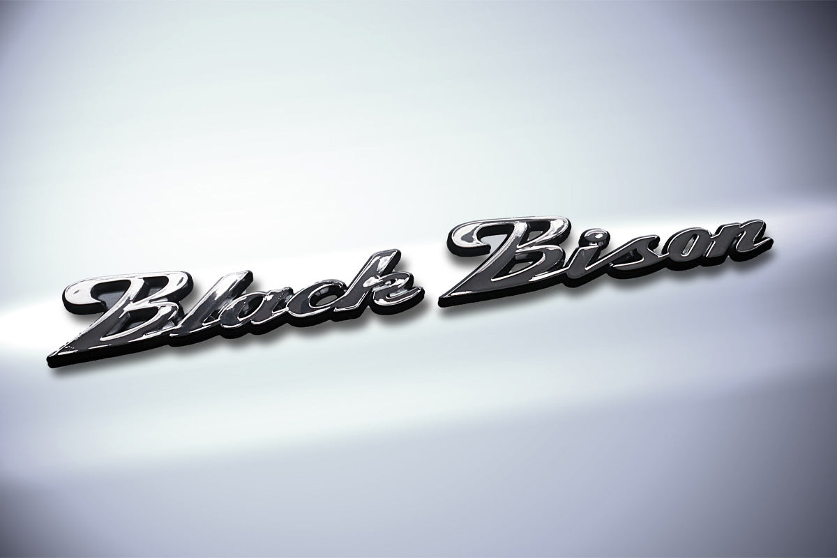 WALD Black Bison Emblem Black Clear