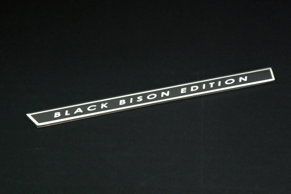 WALD Black Bison Plate Emblem