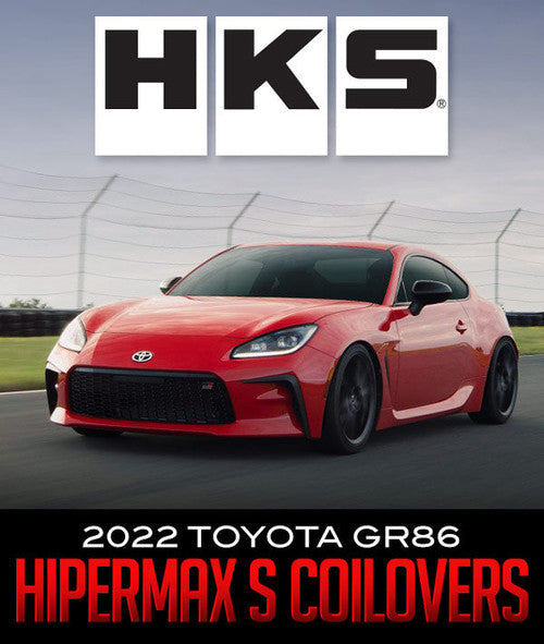 HKS Hipermax S Coilovers (22+ GR86)