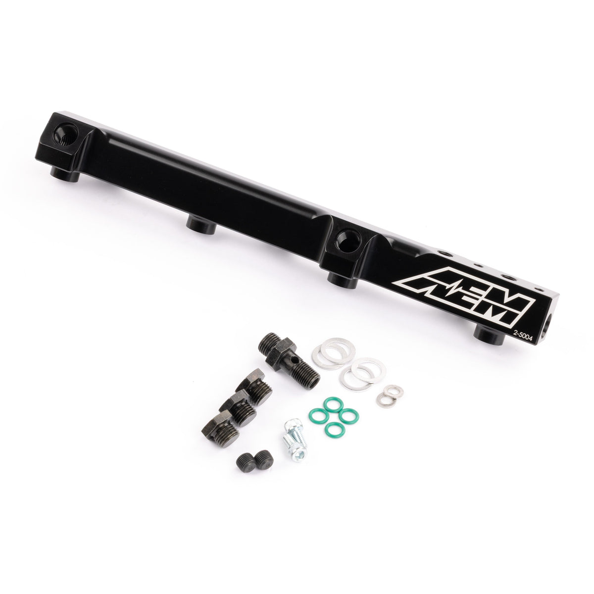 AEM High Volume Fuel Rail. Black. Honda
