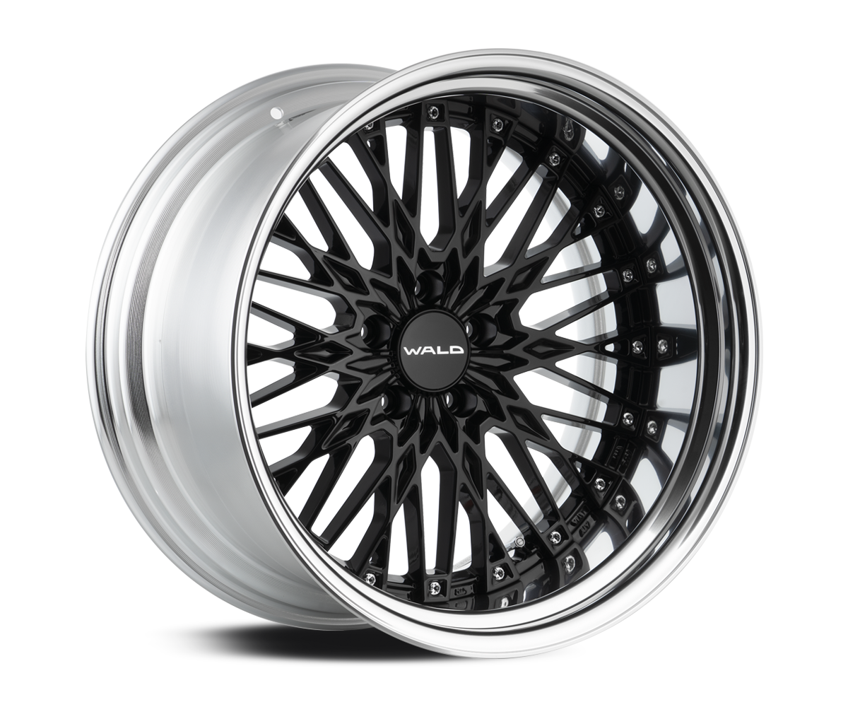 WALD Classic Mesh 2-Piece CM12C Cast Wheel (16/17/18/19/20/21 in)