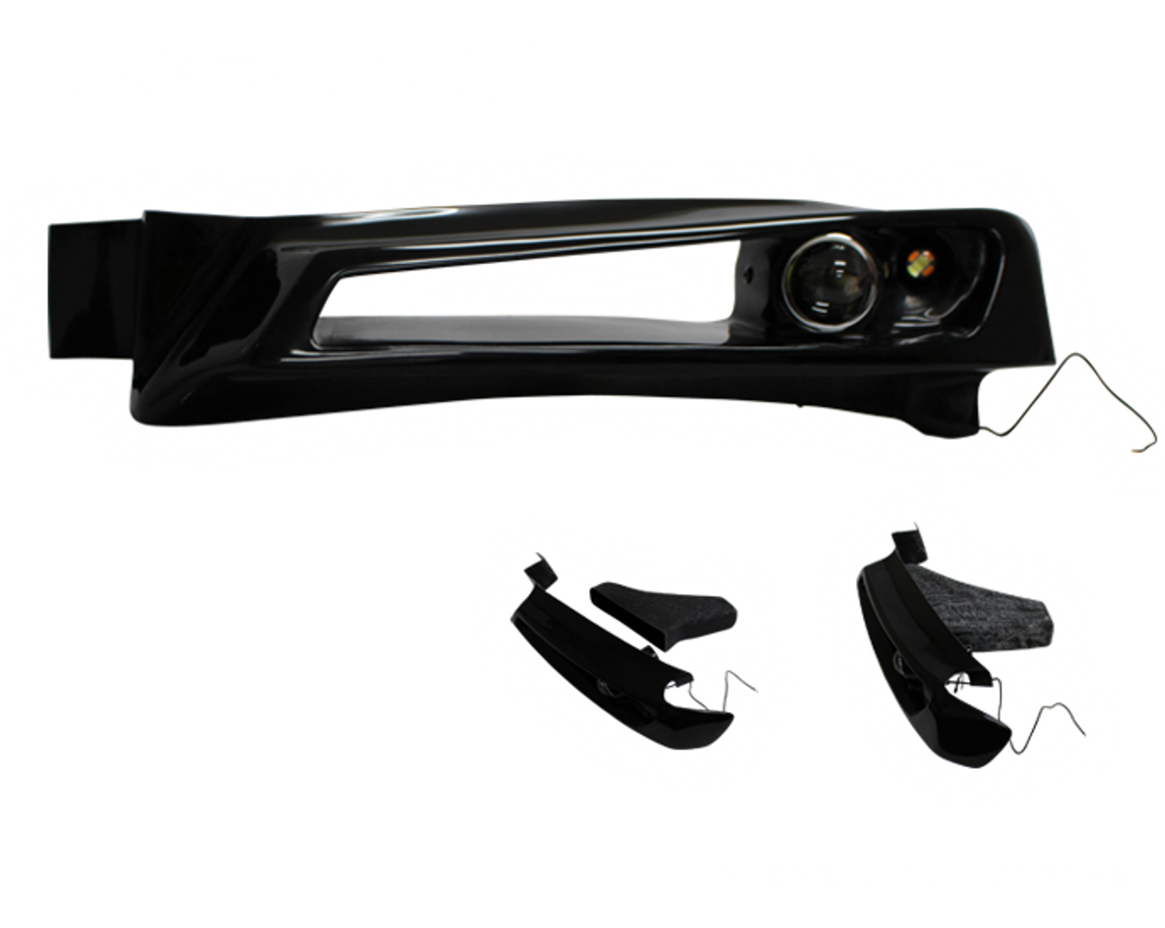 Origin Lab "Combat Eye" Headlight Replacement Panels w/ Light Option for Silvia (97-98 S14)
