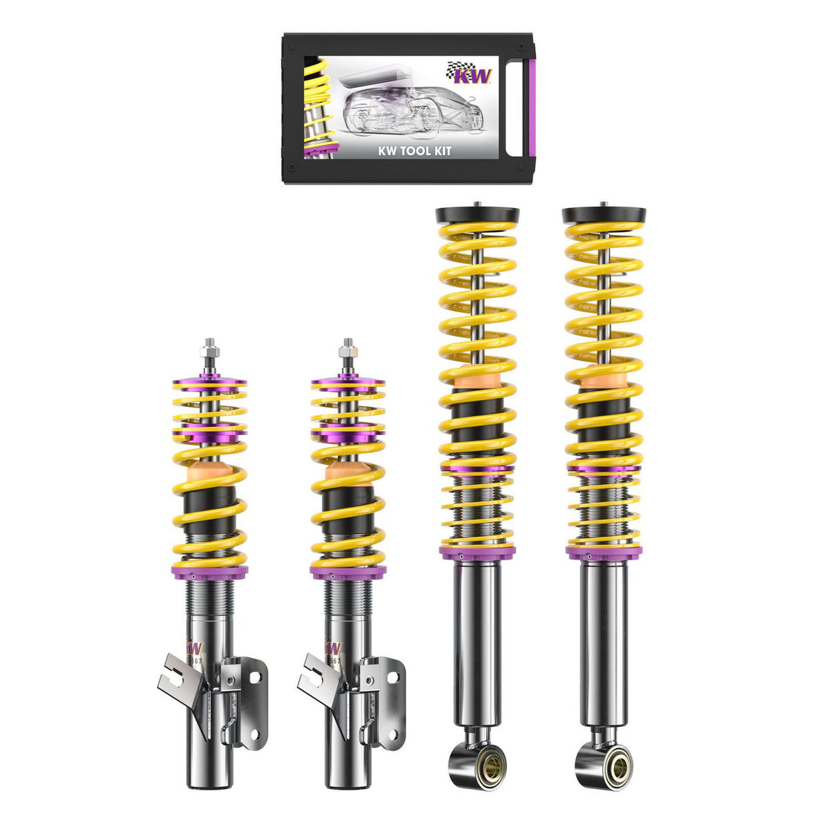 KW Coilover Kit V3 35285004 for Nissan 240SX/Silvia S13 (1989-1994)