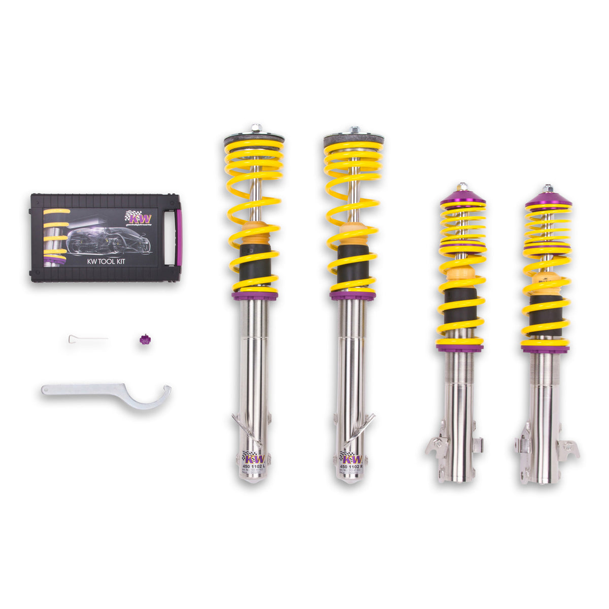 KW Coilover Kit V1 10245013 for Subaru Impreza WRX/STI GDB (2004)