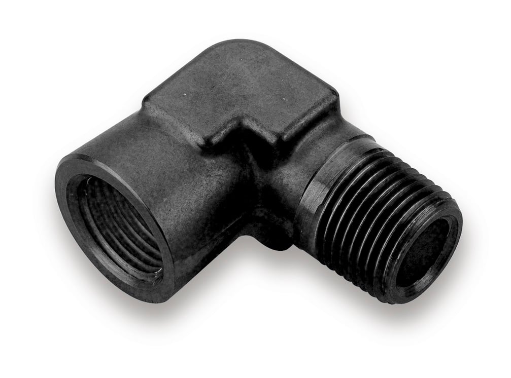AEM Earl's 90 Degree Elbow Female 1/8" NPT to Male 1/8" NPT