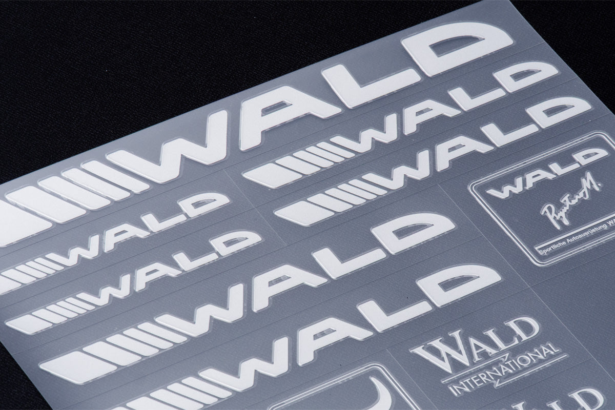 WALD Emblem Sticker Type-2
