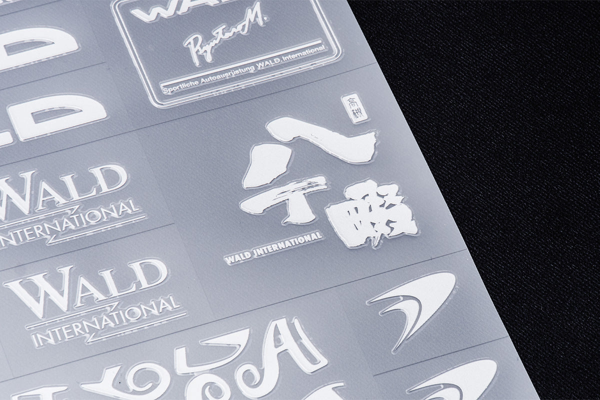 WALD Emblem Sticker Type-2