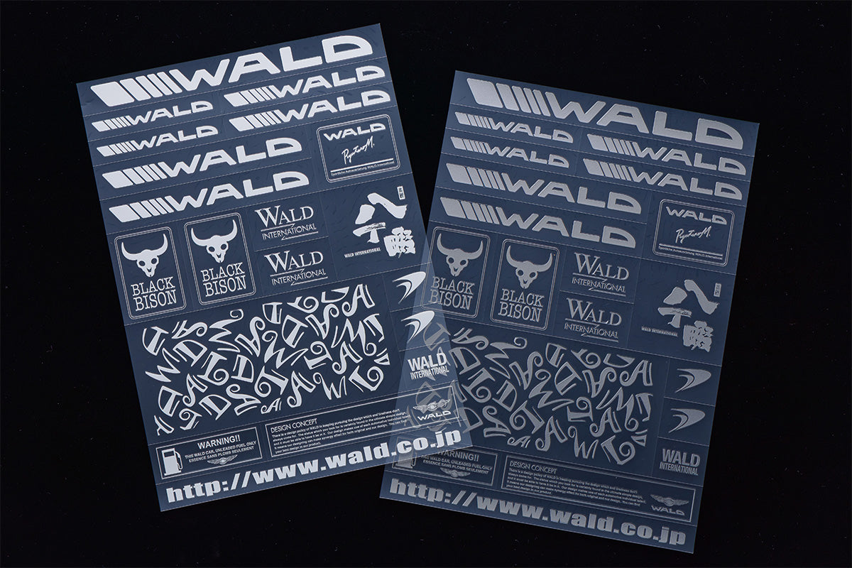 WALD Emblem Sticker Type-2