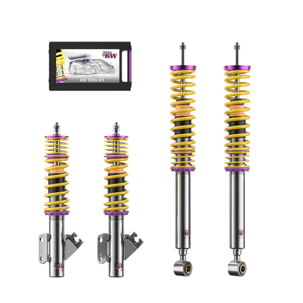KW Coilover Kit V3 35285003 for Nissan 240SX/Silvia S14 (1995-1998)