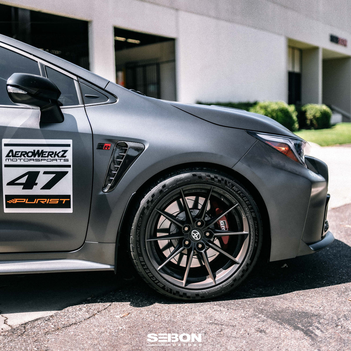 Seibon Dry Carbon Fender Vents for Toyota GR Corolla (2023-2026)