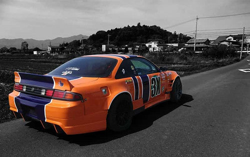 Origin Lab All Year Shark Era +75mm Rear Overfenders (95-98 S14)