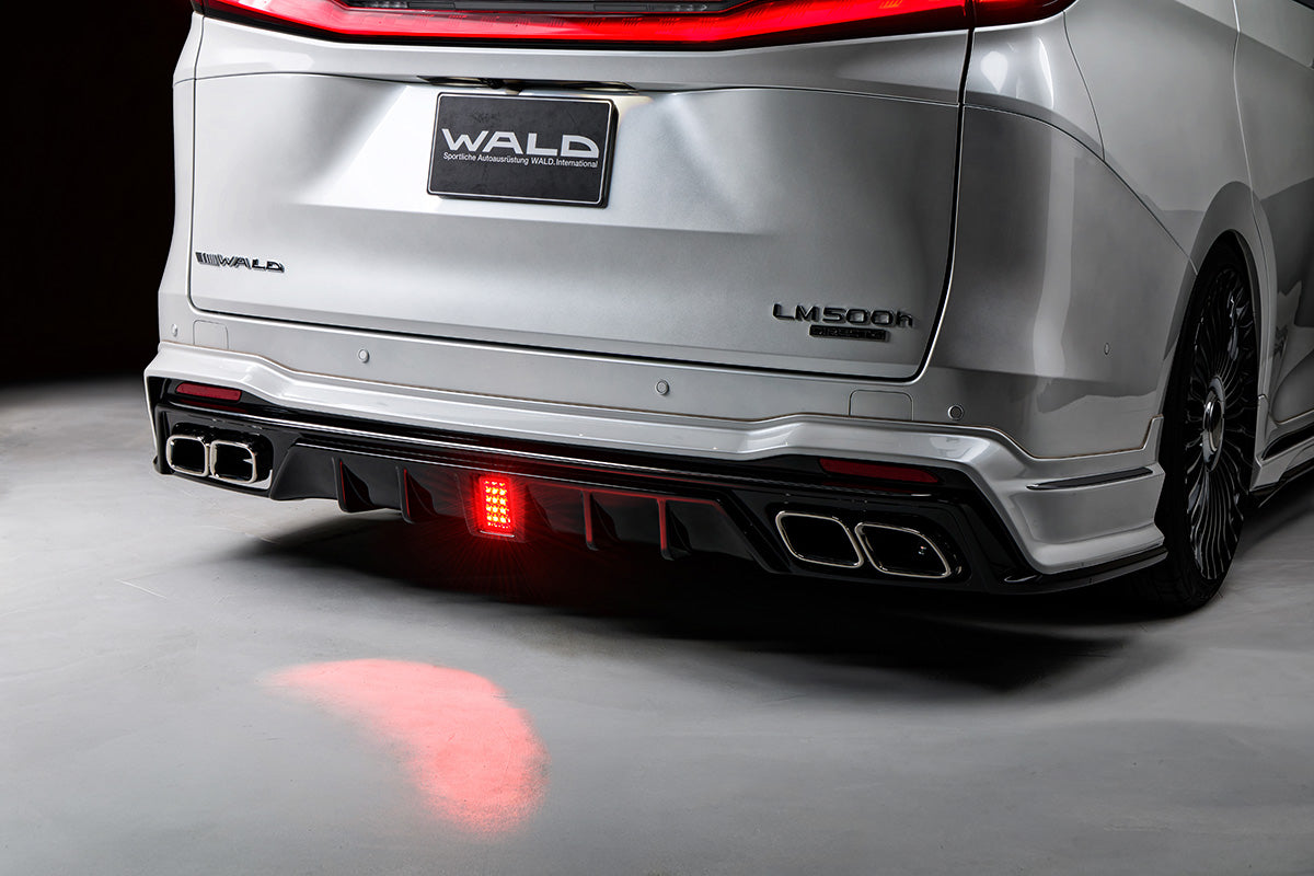 WALD Sports Line Front Spoiler for Lexus LM500h TAWH15W (2023-)
