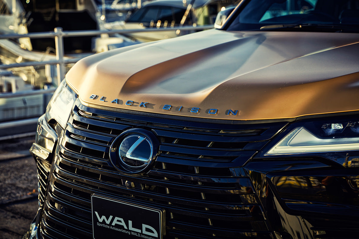 WALD Sports Line Black Bison Edition Rear Gate Spoiler for Lexus LX600/700h VJA/VJH310W (2022-)